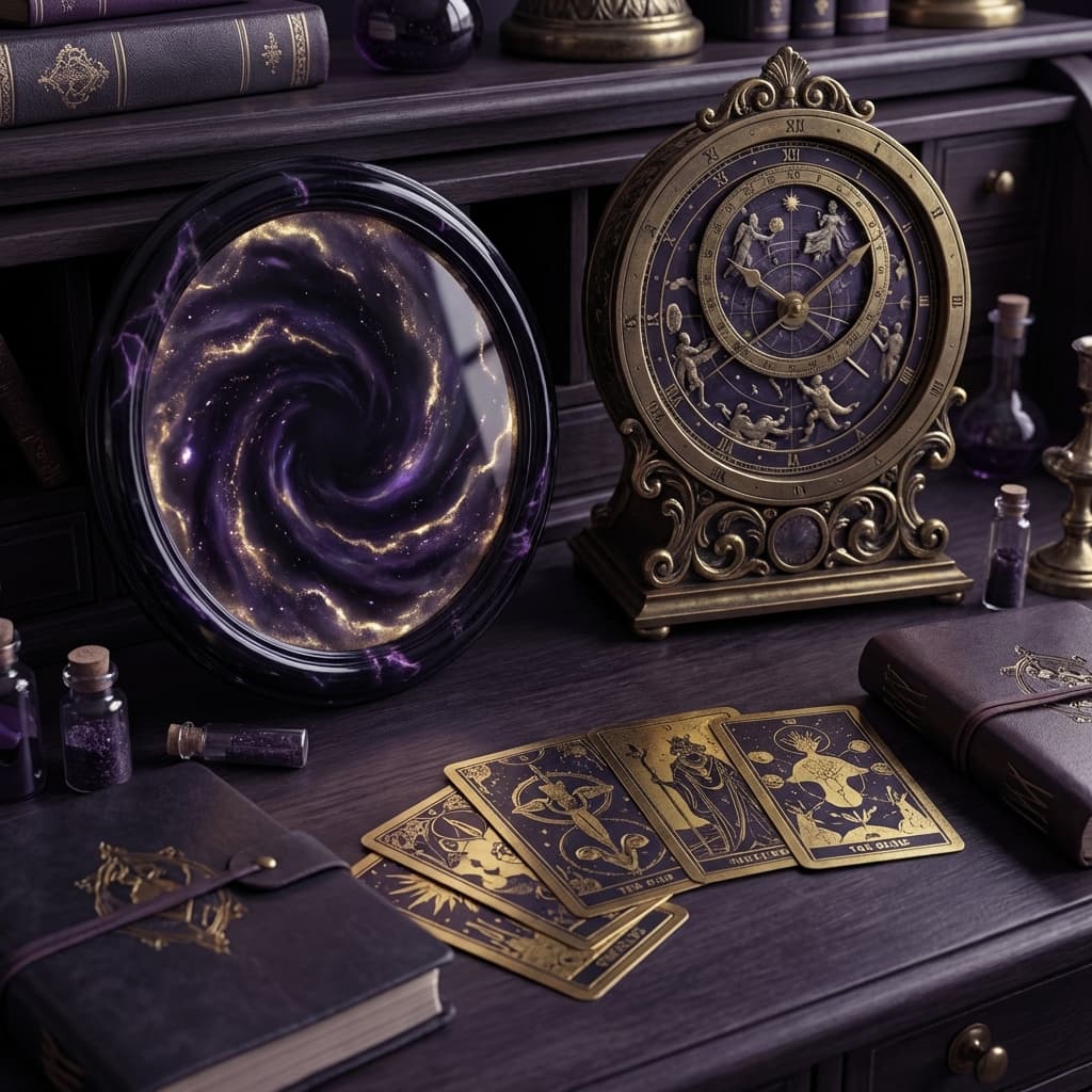 Il Kit Magico: Specchio, Carte e Orologio